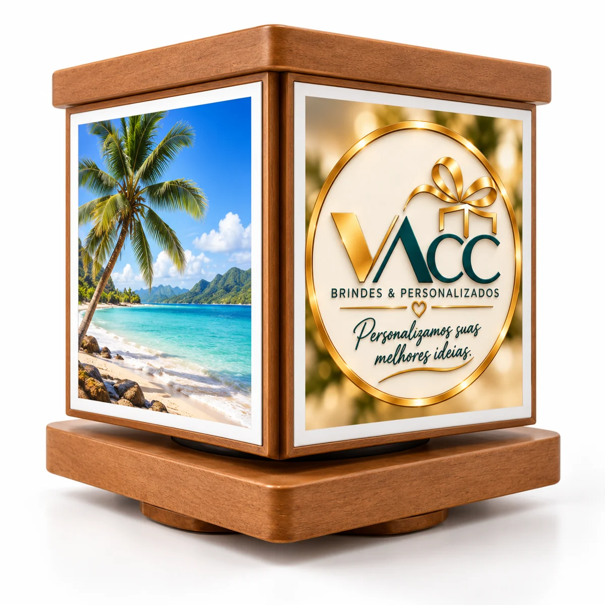 Cubo giratório personalizado — foto 4